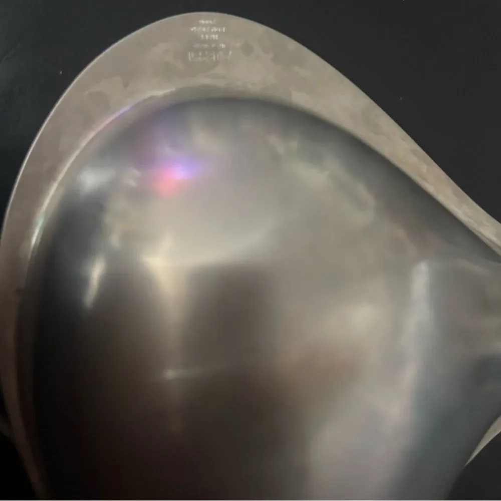 ALESSI Ron Arad Design Babyboop 2-Section 18/10 Stainless Steel Serving Bowl